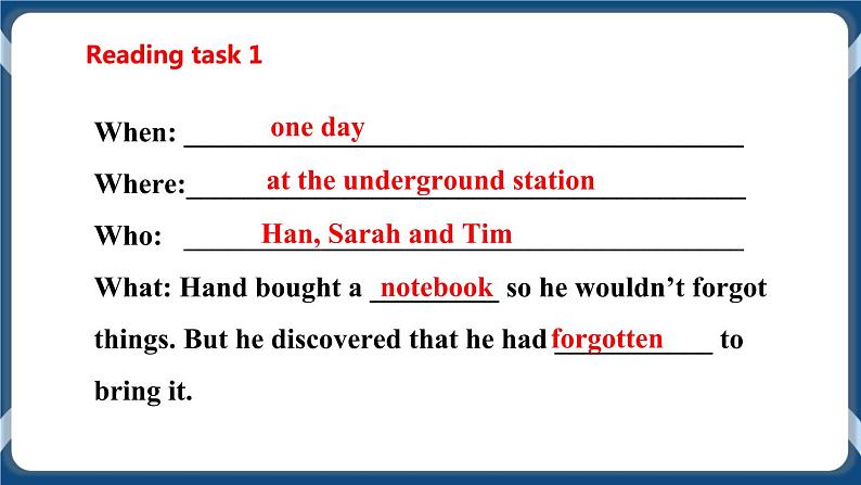 Module 2 Unit4 Cartoons and comic strips Period 2 Reading II & listening 课件+教案+导学案+同步练习06