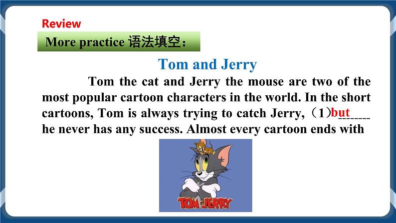 Module 2 Unit4 Cartoons and comic strips Period 5 Speaking,Writing and Project课件+教案+导学案+素材+同步练习02