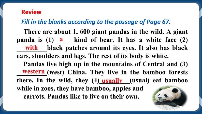 Module 3 Unit5 Save the endangered animals Period 2 Reading II & listening 课件+教案+导学案+素材+同步练习04