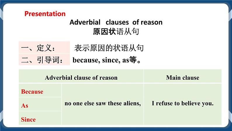 Module 4 Unit7 The unknown world Period 3 Grammar 课件+教案+导学案+同步练习06