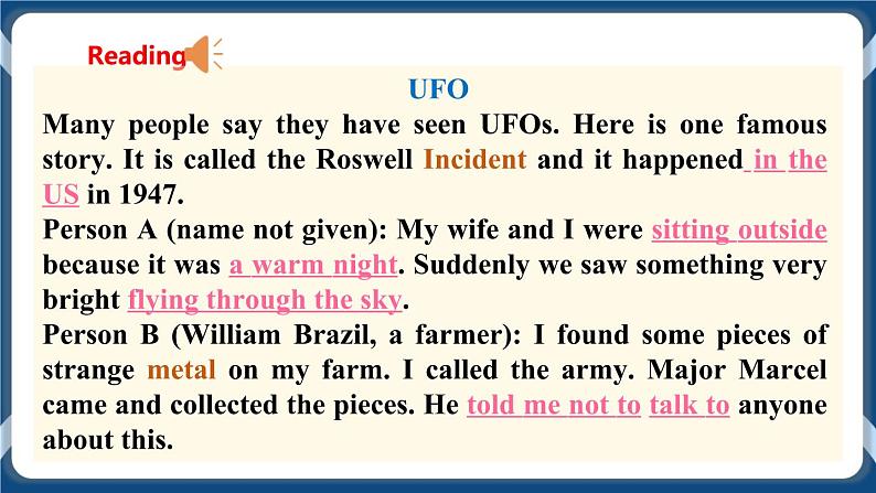 Module 4 Unit7 The unknown world Period 4 More practice&Culture corner课件+教案+导学案+素材+同步练习06