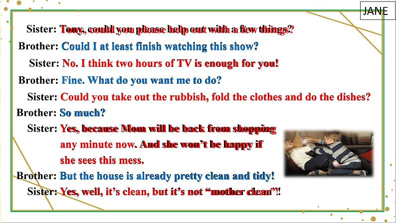 Unit 3 Could you please clean your room SectionA (2d&Grammar Focus-4c ) 课件+导学案+音视频素材06