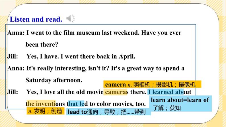 Unit 9 Have you ever been to a museum ？ SectionA (2d&Grammar Focus-4c )课件+音视频（送导学案）06