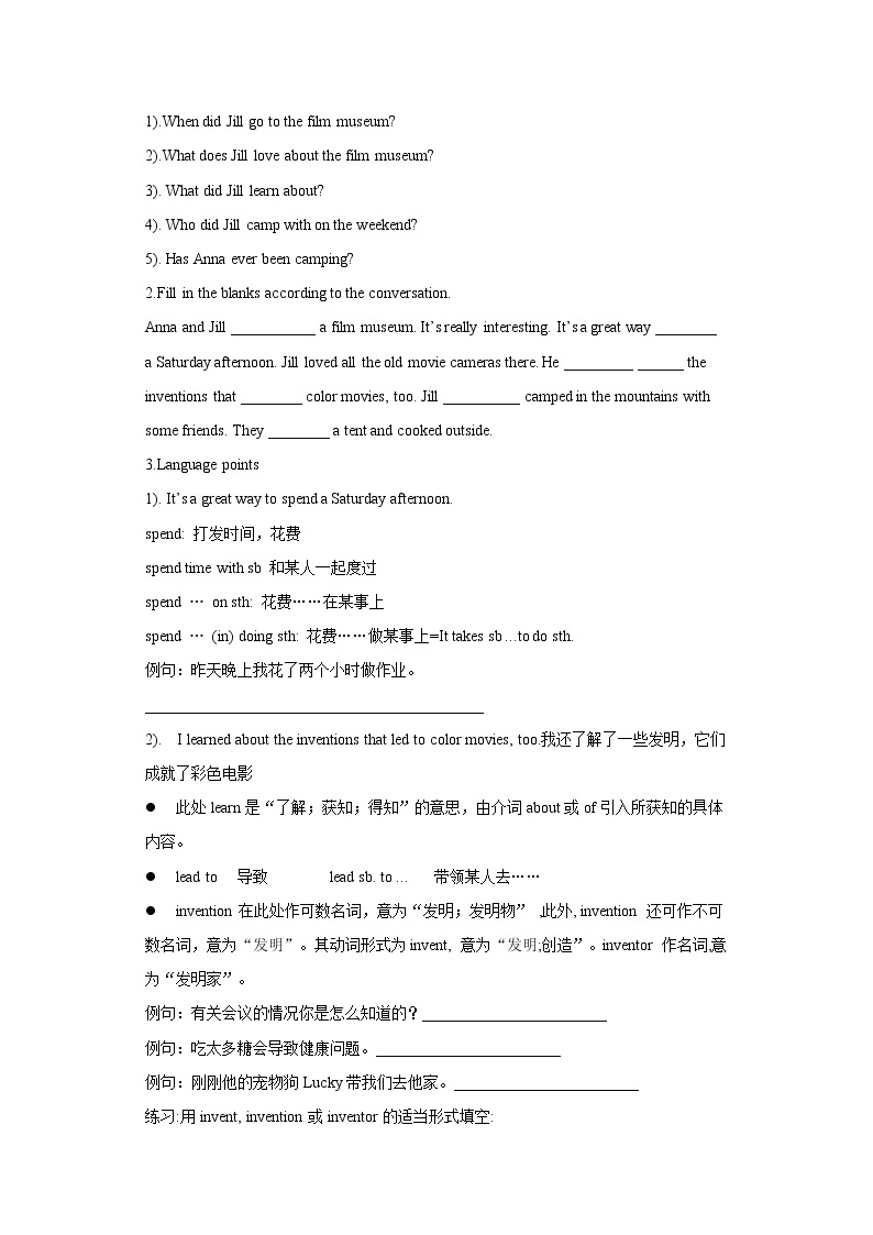 Unit 9 Have you ever been to a museum ？ SectionA (2d&Grammar Focus-4c )课件+音视频（送导学案）02