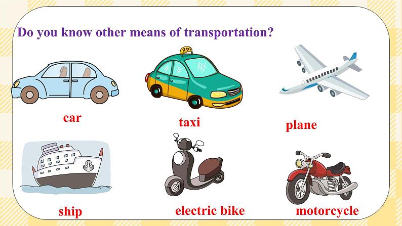 Unit3 How do you get to school？  SectionA (1a-2d )课件 +导学案+音视频04