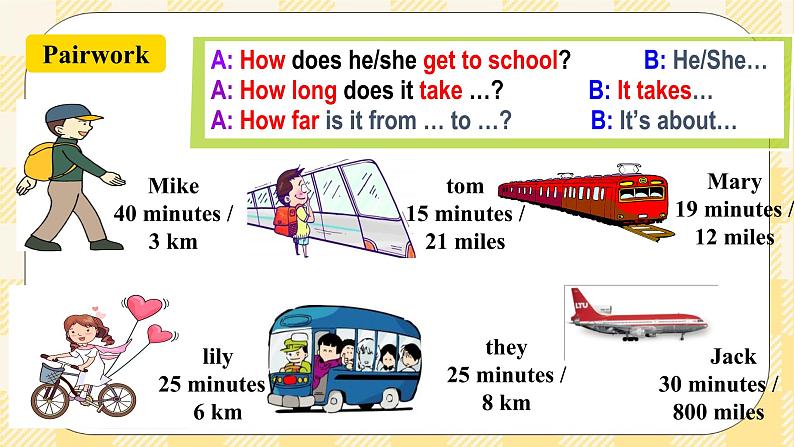 Unit3 How do you get to school？ SectionA (2e-3c ) 课件+导学案+音视频04