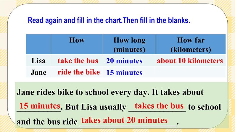 Unit3 How do you get to school？ SectionA (2e-3c ) 课件+导学案+音视频08