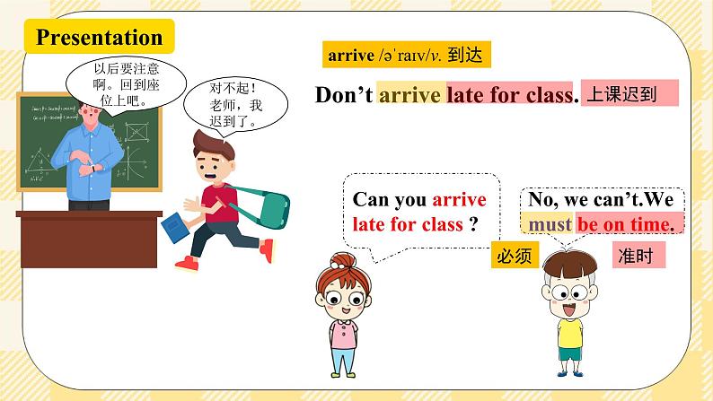 Unit 4 Don’t eat in class.   SectionA (1a-2c ) 课件+导学案+音视频03