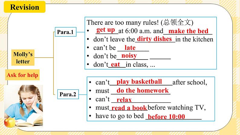 【公开课】Unit 4 Don’t eat in class.   SectionB 3a-selfcheck第4页