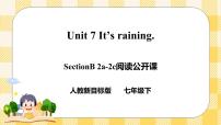初中英语人教新目标 (Go for it) 版七年级下册Unit 7 It’s raining!Section B精品ppt课件