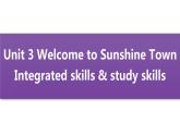牛津译林版七B unit3 Integrated skills & study skills课件+教案+音频+导学案