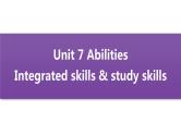 牛津译林版七B unit7 Integrated skills & study skills课件+教案+音频+导学案