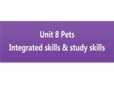 牛津译林版七B unit8 Integrated skills & study skills课件+教案+音频+导学案