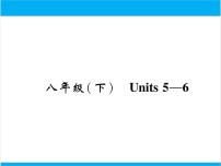 初中英语中考复习 【中考英语】人教版八年级下册 Units 5-6 复习课件