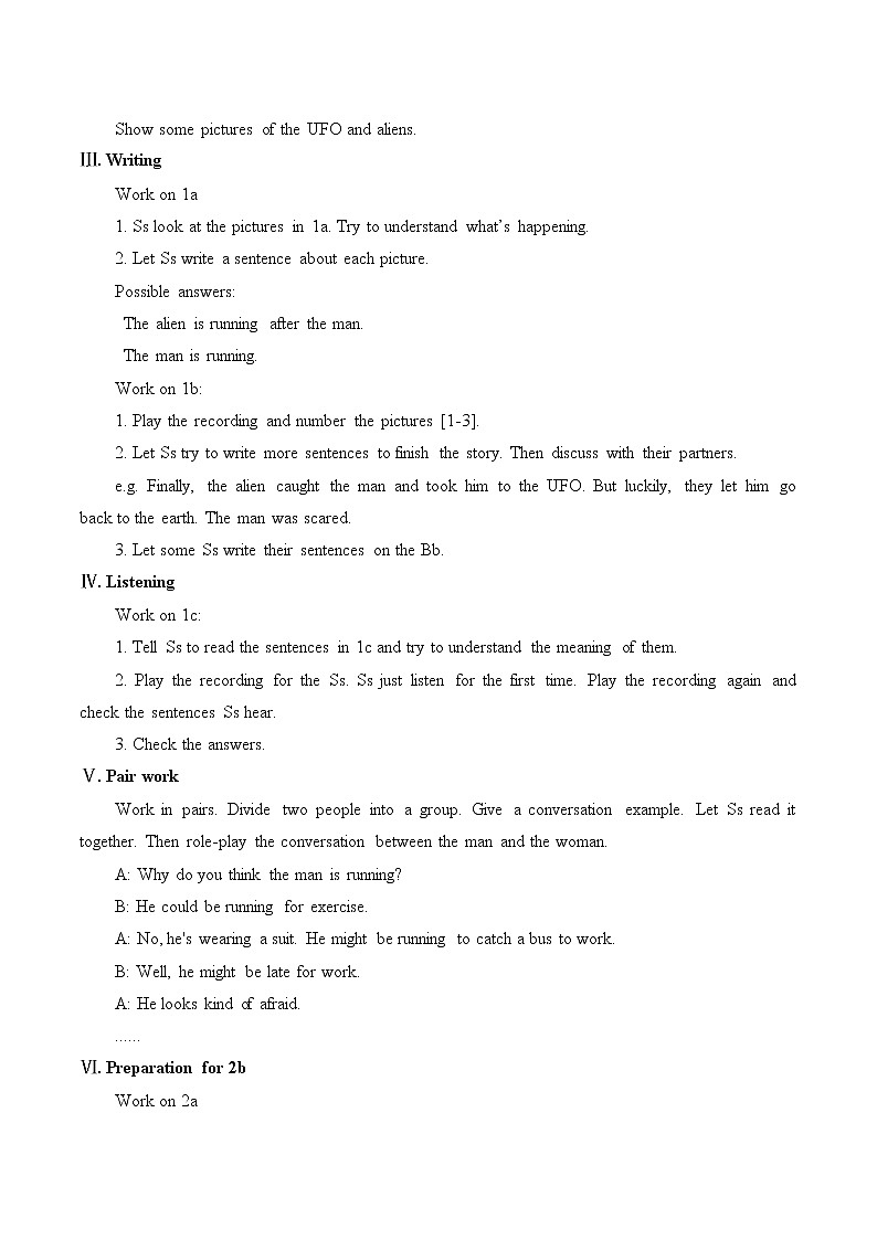 9年级人教版全一册 Unit 8 It must belong to Carla. Section B  教案02