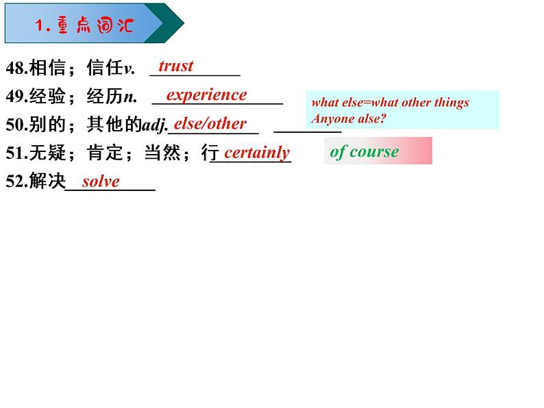 初中英语中考复习 中考一轮复习人教版八年级英语上册Review of Unit7-Unit10课件PPT07