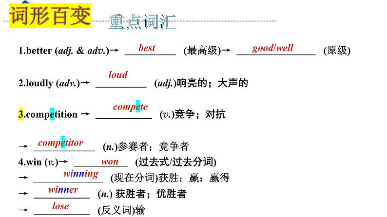 初中英语中考复习 中考一轮复习人教版八年级英语上册Unit  1-Unit3 课件PPT08