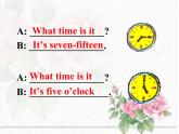 Unit4What time do you go to school Section A2(2e-3b)课件2022-2023学年鲁教版英语六年级下册