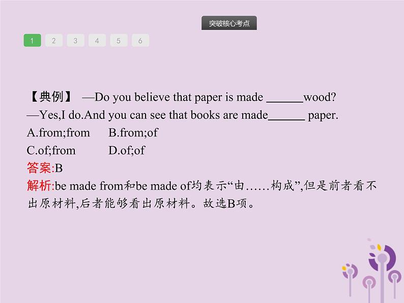 初中英语中考复习 中考英语总复习优化设计第一部分教材知识梳理第15课时Units5_6课件人教新目标版第7页