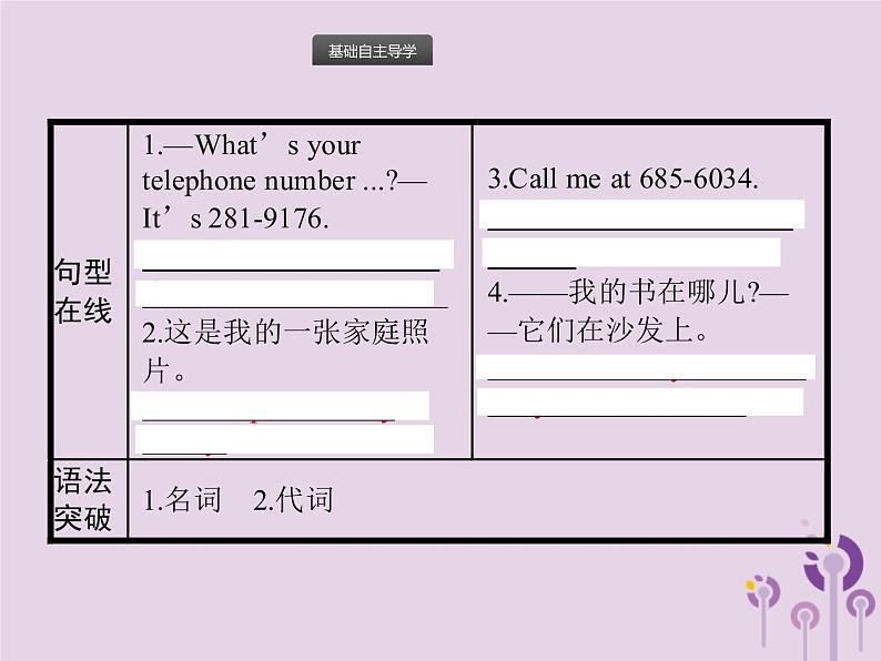 初中英语中考复习 中考英语总复习优化设计第一部分教材知识梳理第1课时Units1_4课件人教新目标版第6页