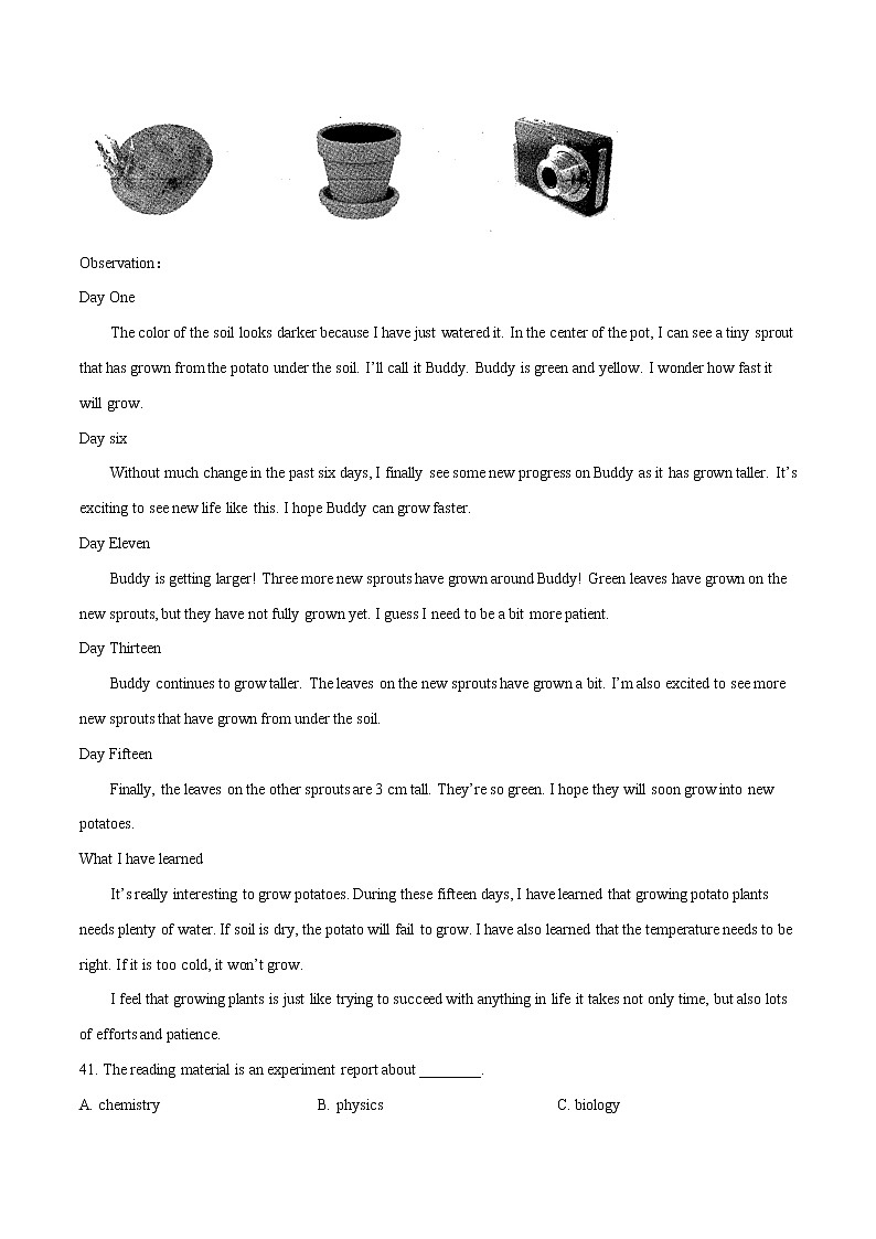 初中英语中考复习 专题18 阅读理解应用文-2020年中考英语母题题源解密（解析版）第3页