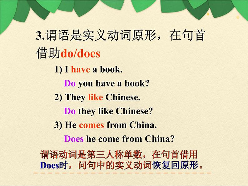 七年级英语（人教新目标）上册  语法期末综合复习  课件08