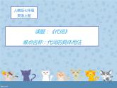 七年级英语（人教新目标）上册  代词  复习课件