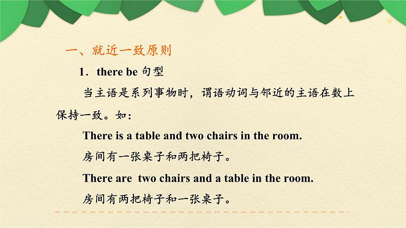 九年级英语（人教新目标）全一册  主谓一致  复习课件第3页