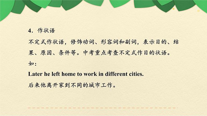 九年级英语（人教新目标）全一册  非谓语动词期末专项  复习课件第6页