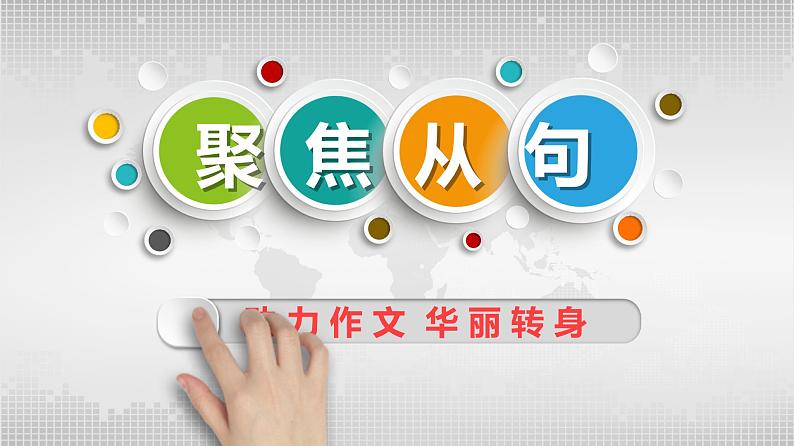 九年级英语（人教新目标）全一册  聚焦从句  复习课件第1页