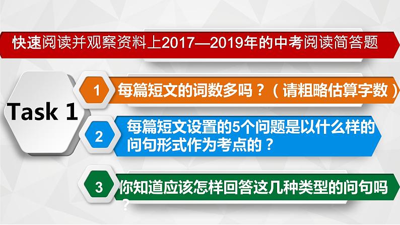 中考英语（人教新目标）阅读技能专题  复习课件02