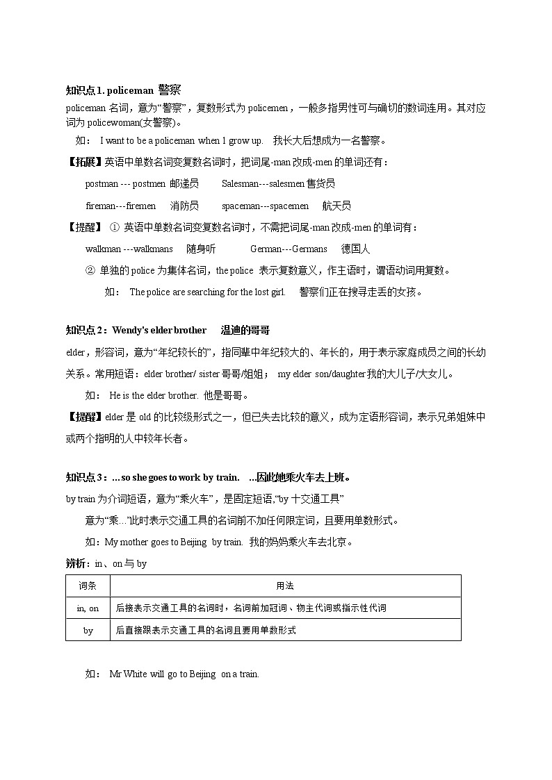 【寒假练习】译林版初一英语 寒假辅导学案（5）03