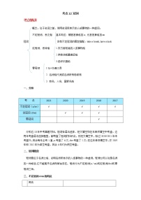 备战2023年新中考二轮英语专题导练 考点12 冠词