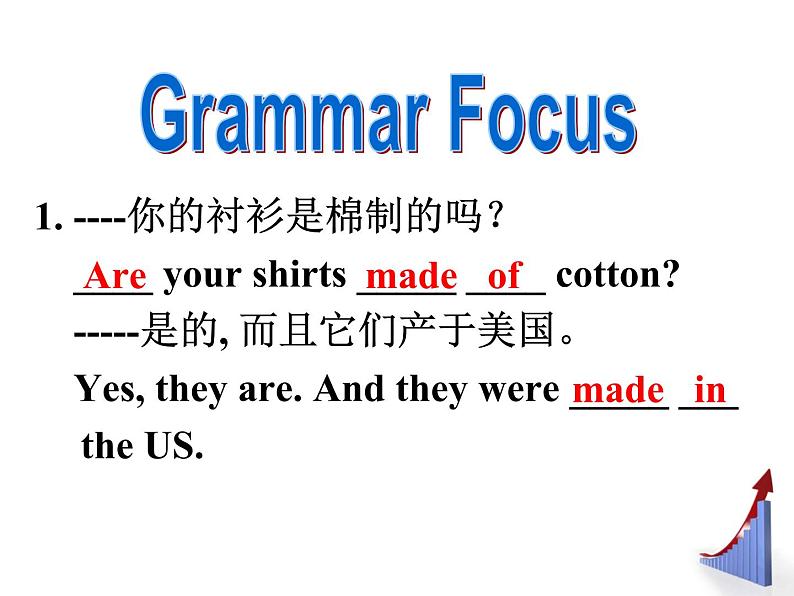 9年级人教版全一册Unit 5  What are the shirts made of  Section A  课件504