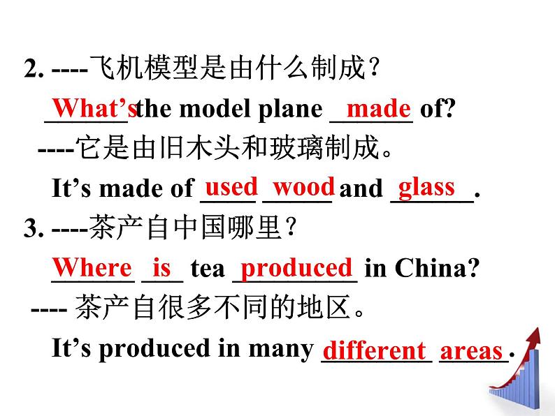 9年级人教版全一册Unit 5  What are the shirts made of  Section A  课件505