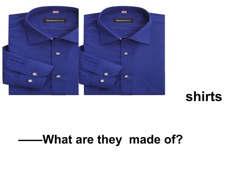 9年级人教版全一册Unit 5  What are the shirts made of  Section A  课件8第2页