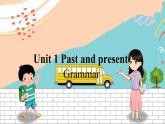 英语译林版8年级下册 U1 Grammar PPT课件+教案