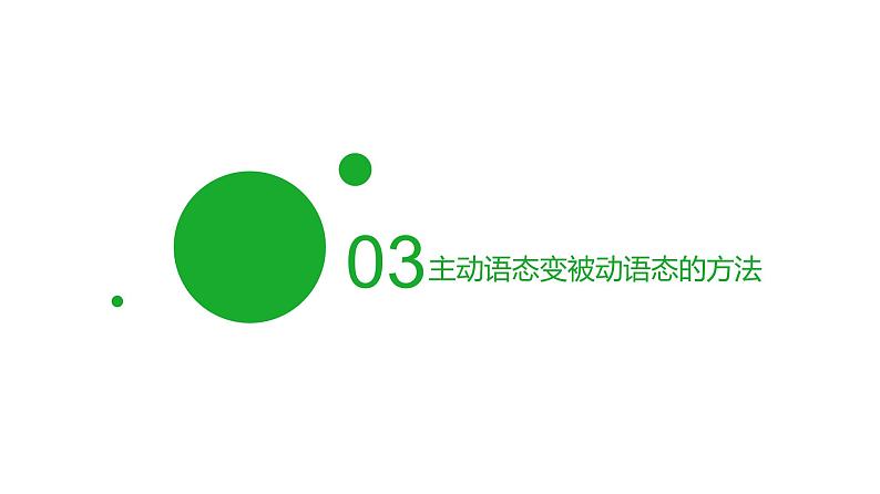 中考复习人教版  被动语态   课件第8页