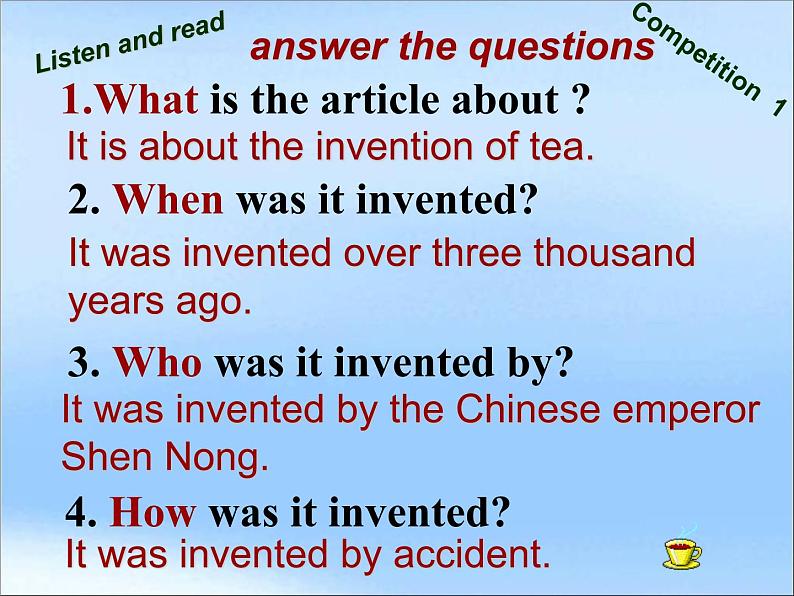 9年级人教版全一册Unit 6  When was it invented？Section A   课件第5页