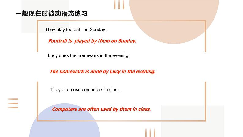 中考复习人教版  被动语态   课件9第4页