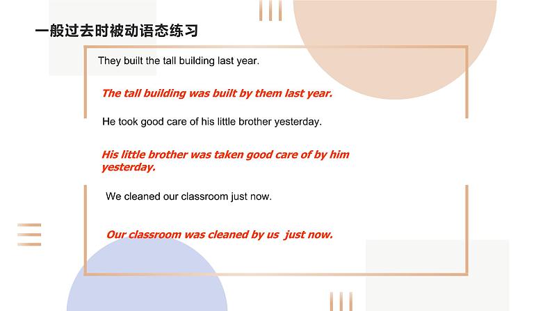 中考复习人教版  被动语态   课件9第6页