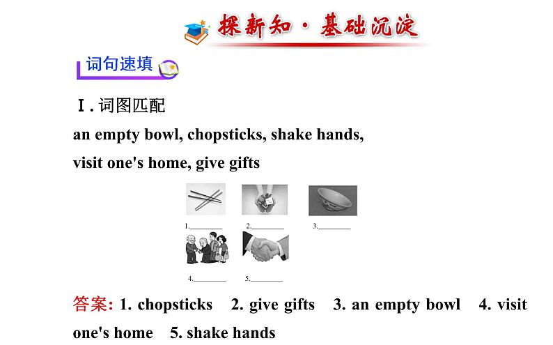 9年级人教版全一册 Unit 10  You 're supposed to shake hands. Section B  课件3第2页