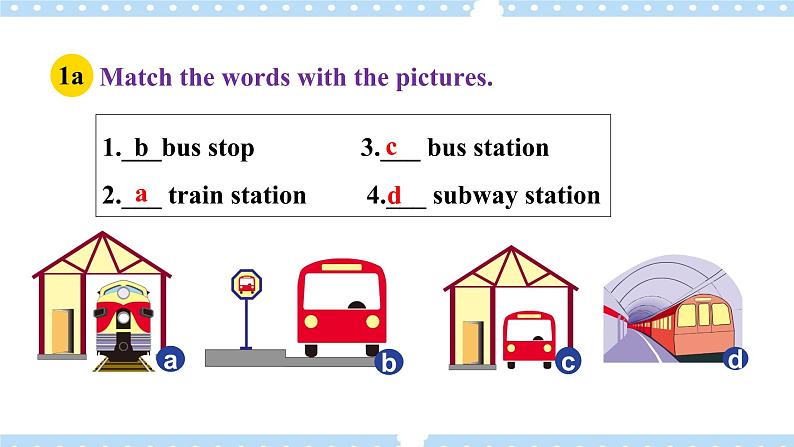 【公开课】Unit3 How do you get to school ？ SectionB(1a-1e )第7页