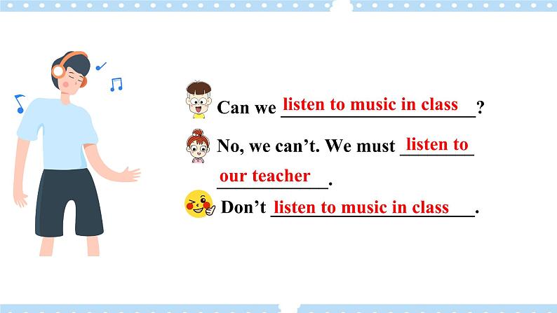 Unit 4 Don’t eat in class.   SectionA (2d-3c ) 课件+导学案+音视频06