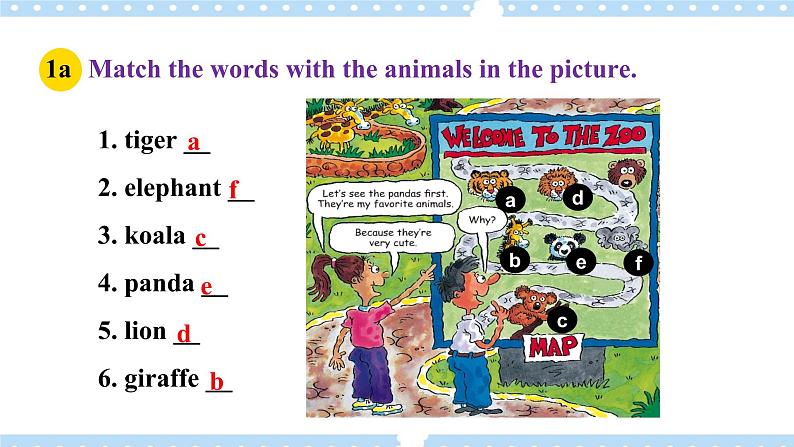 Unit5 Why do you like pandas ？  SectionA (1a-2c ) 课件+导学案+音视频08