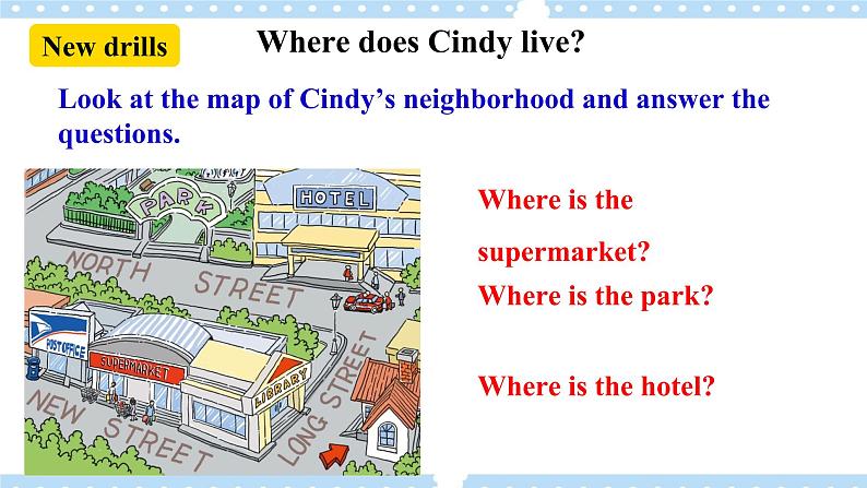 Unit 8 Is there a post office near here   SectionB 3a-selfcheck 写作课件+导学案+视频08