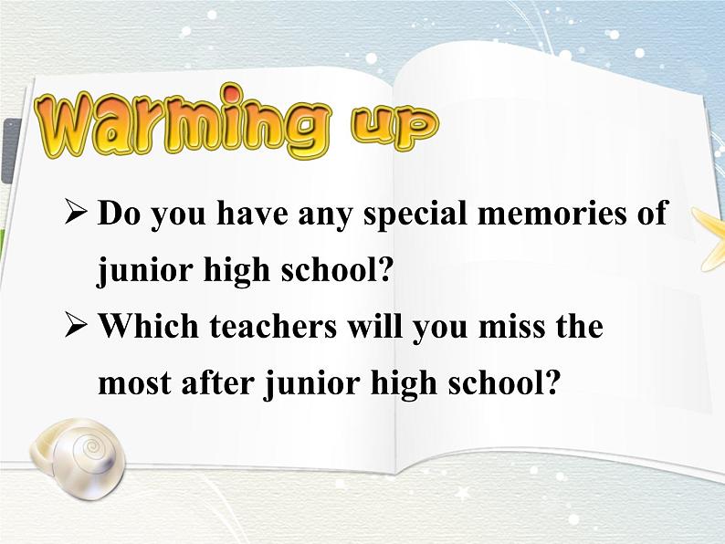 9年级人教版全一册  Unit 14  I remember meeting all of you in Grade 7. Section A  课件6第3页