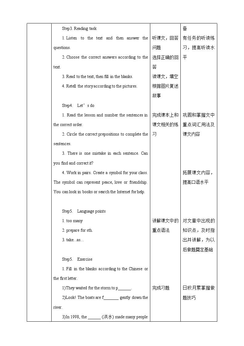 冀教版英语九年级下册  Lesson 39 The Dove and the Olive Branch课件+教案+导学案02