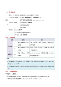 备战2023英语新中考二轮复习考点精讲精练（广东专用）突破 08 冠词