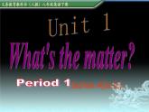 八年级英语人教版下册  Unit 1 What's the matter. Section A  课件